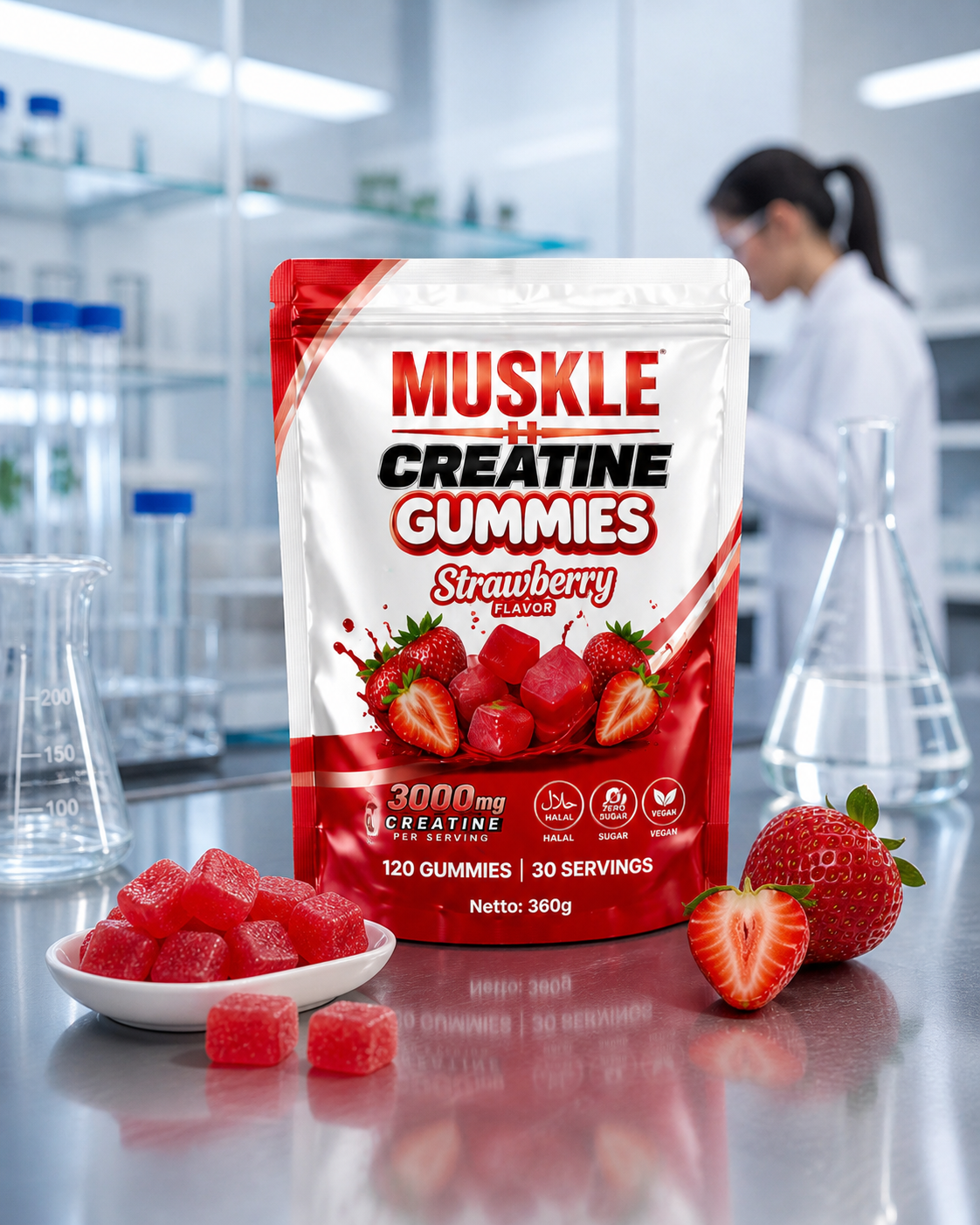 CREATINE MONOHYDRAAT GUMMIES