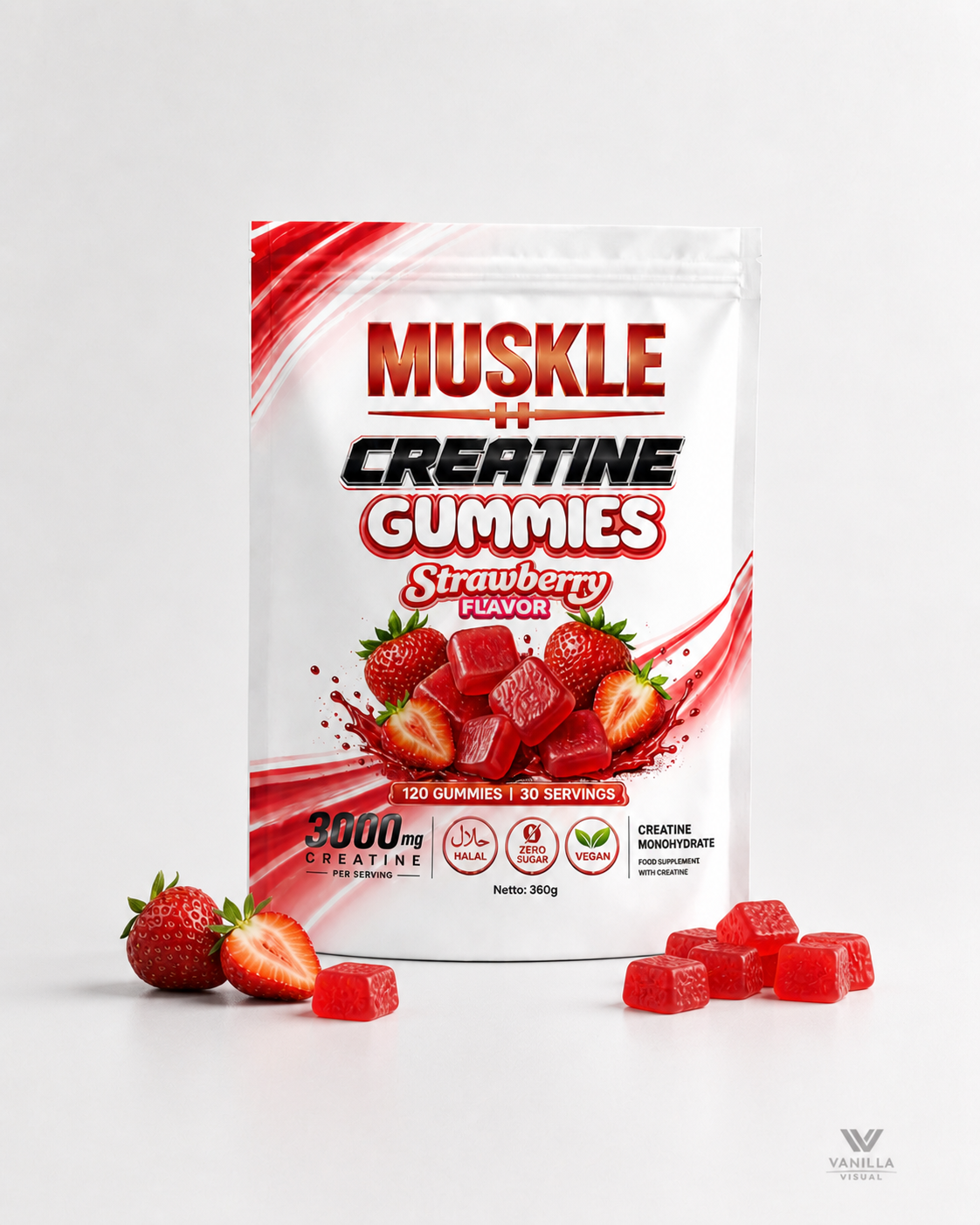 CREATINE MONOHYDRAAT GUMMIES
