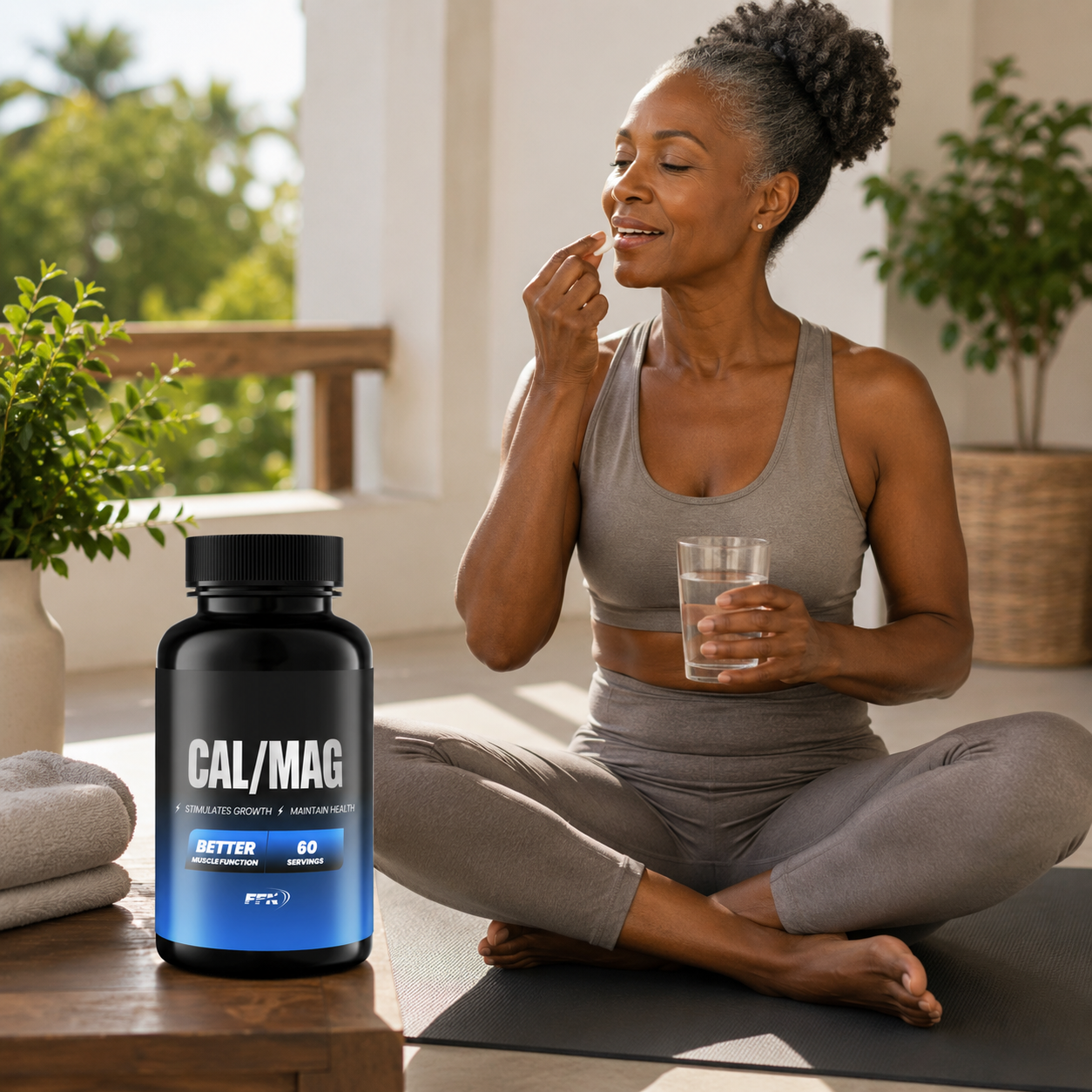 Fast Forward Nutrition CAL/MAG Natural Resources — 120 capsules