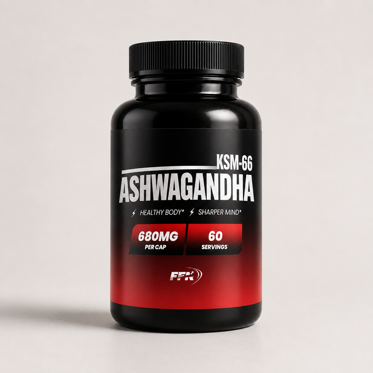 Fast Forward Nutrition Ashwagandha KSM-66 — 120 capsules