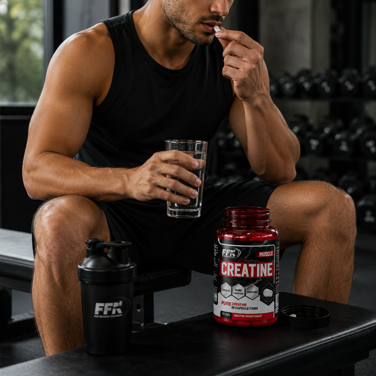 Fast Forward Nutrition Creatine Monohydraat 200 caps