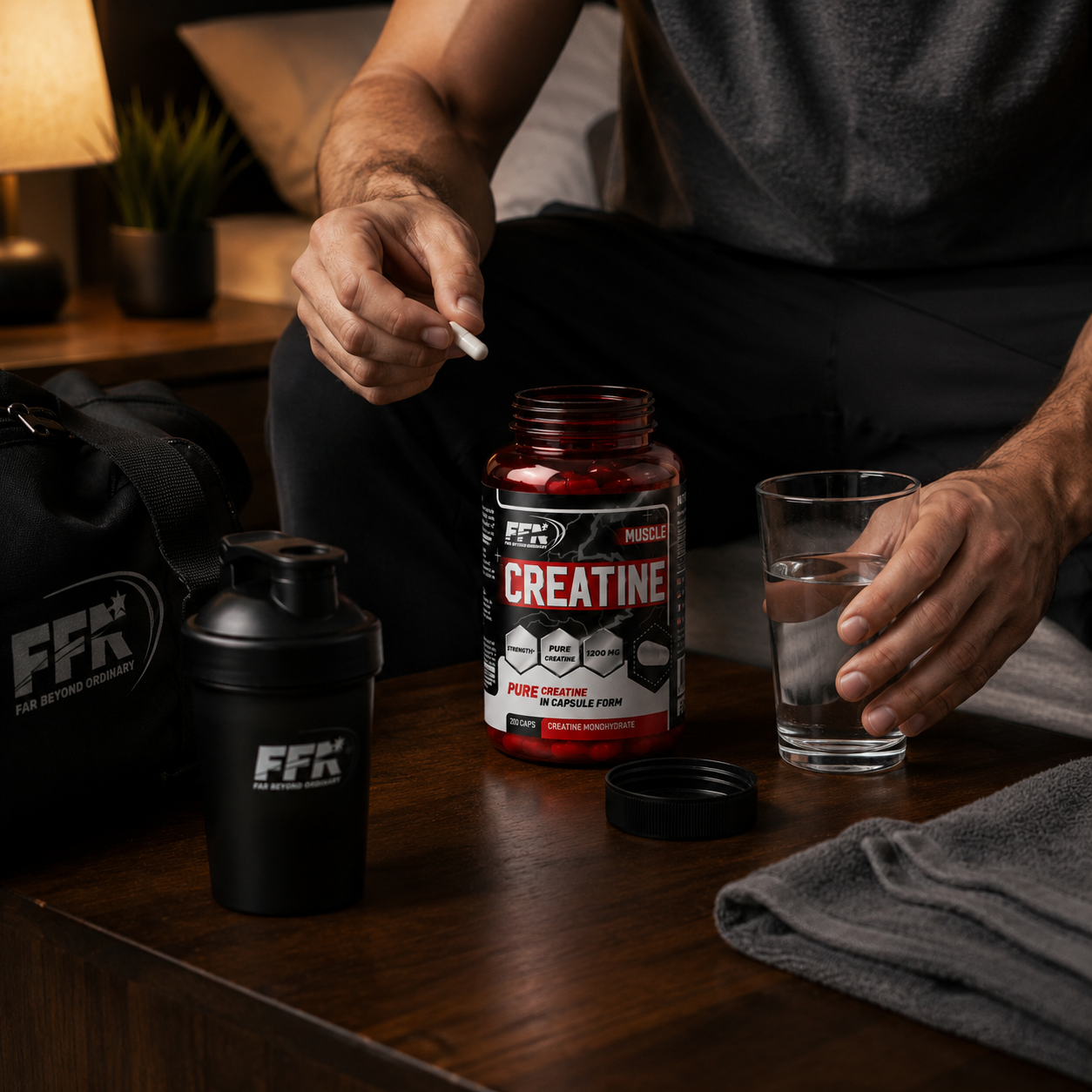Fast Forward Nutrition Creatine Monohydraat 200 caps