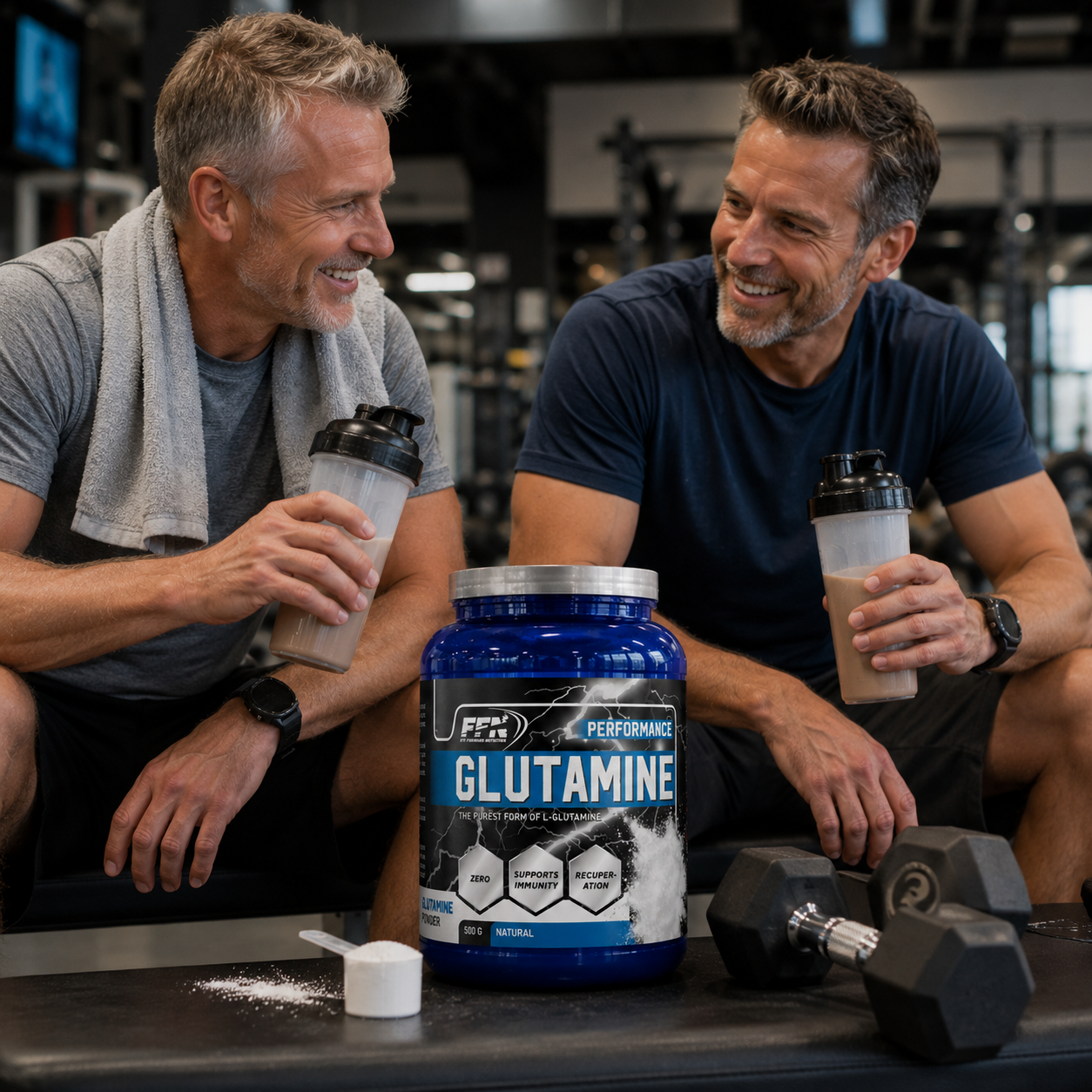 Fast Forward Nutrition Glutamine Smaakloos 500 g