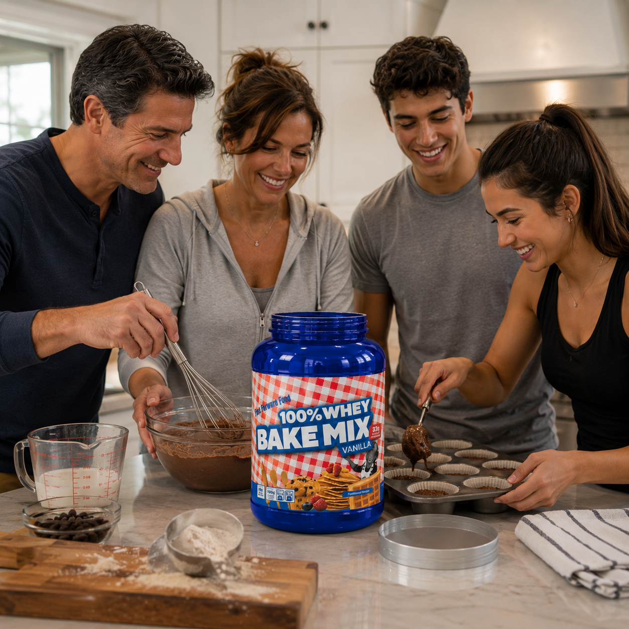 Fast Forward Nutrition High Protein Bake Mix with 100% Whey