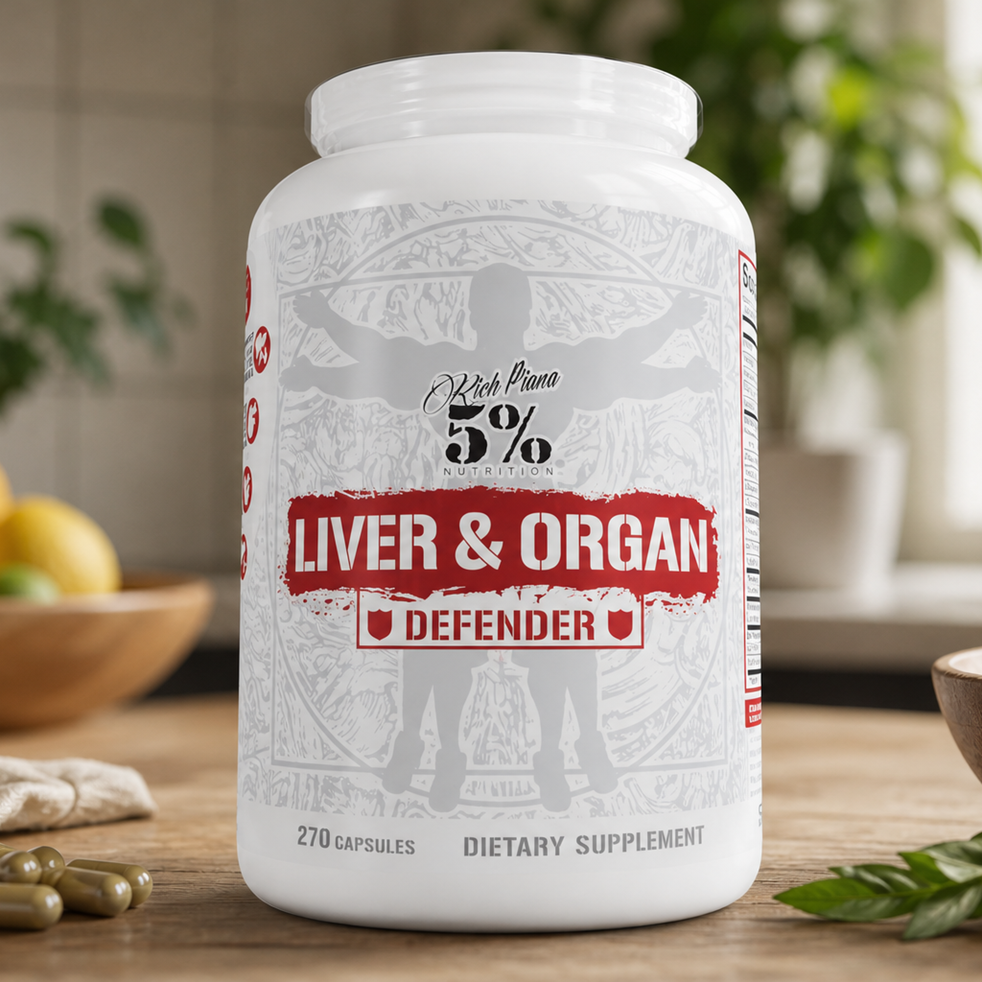 5% Nutrition Liver And Organ Defender 270 Caps