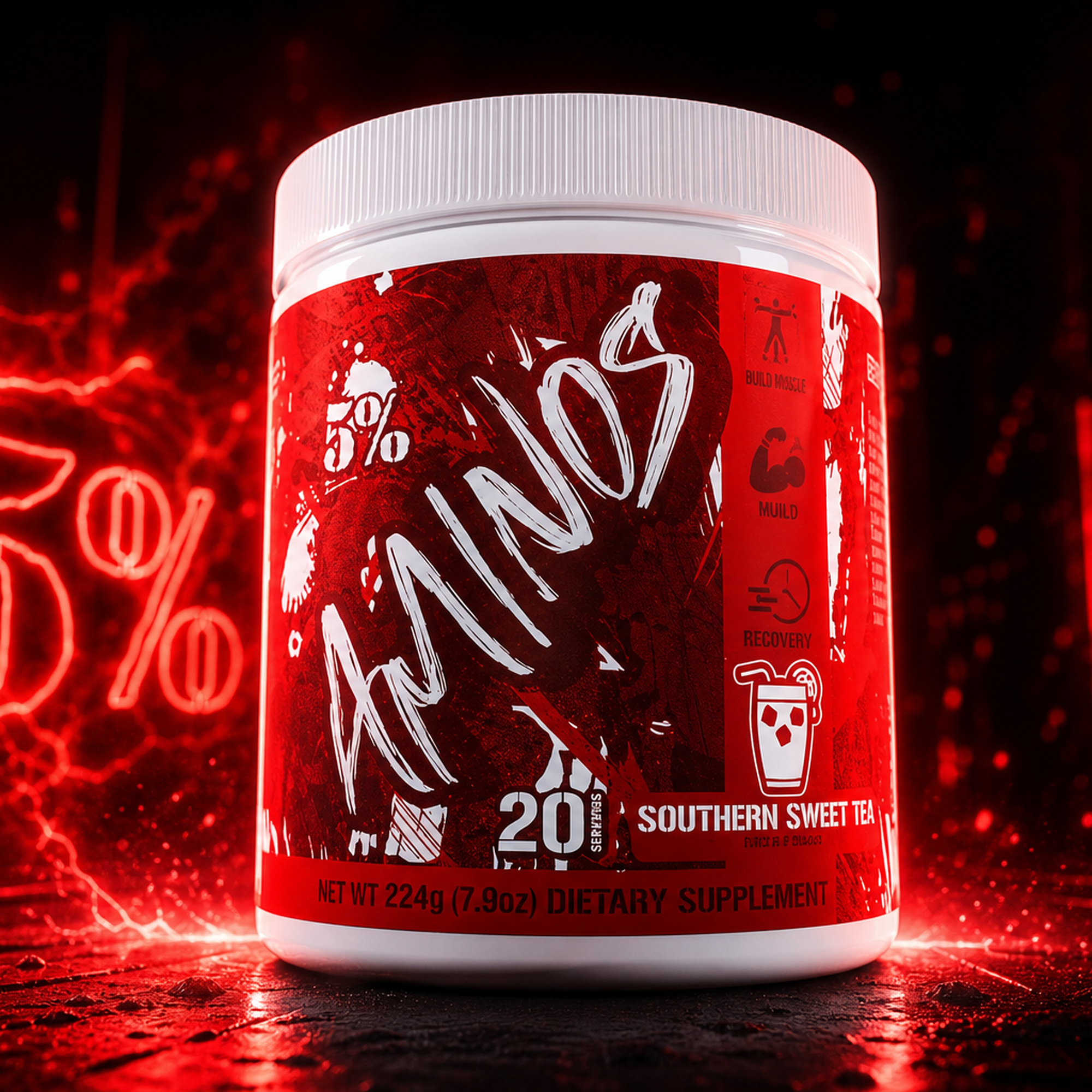 5% Nutrition Code Red Amino 224 g