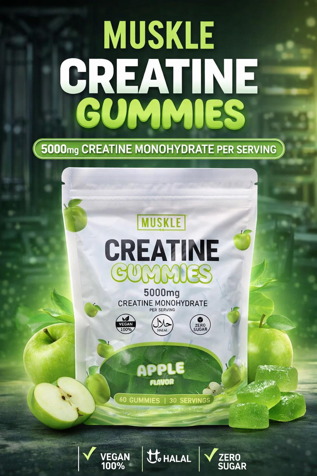 Muskle Creatine Monohydrate Gummies
