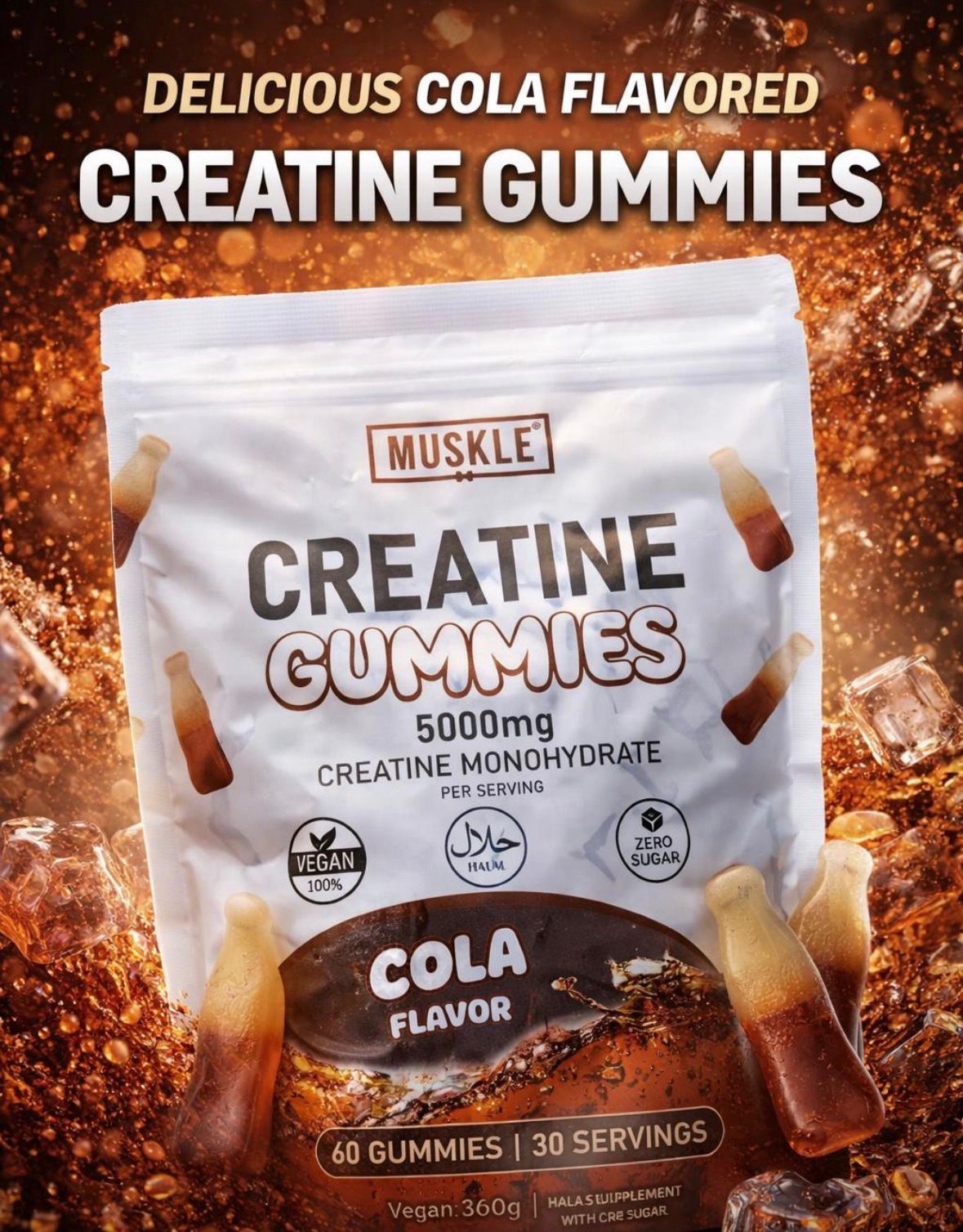 Muskle Creatine Monohydrate Gummies