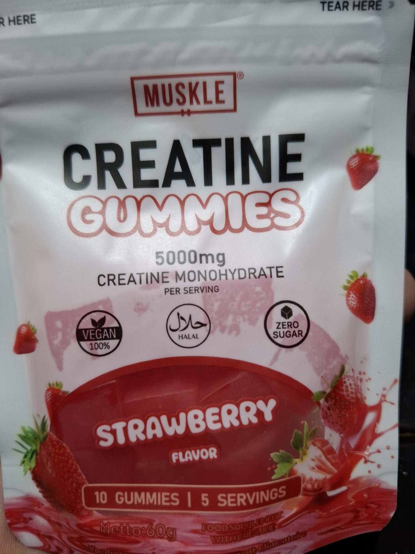 Muskle Creatine Monohydrate Gummies