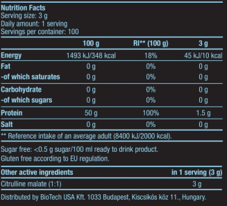 BiotechUSA Citrulline Malate