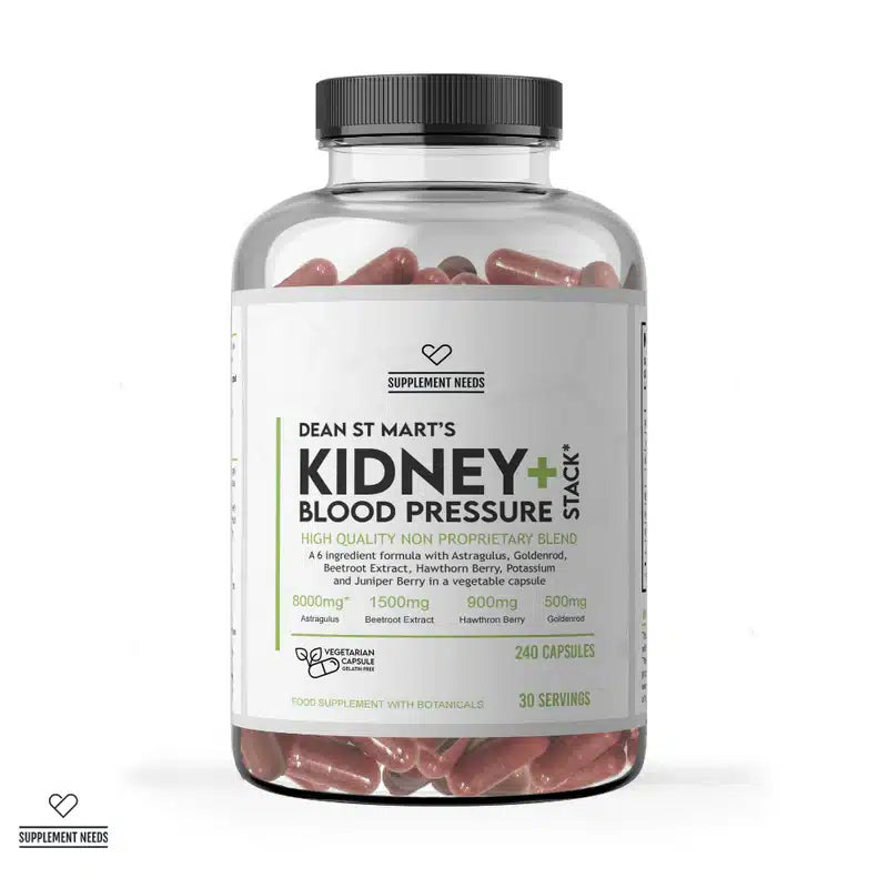 Supplement Needs Kidney and Blood Pressure Stack - 240 Caps