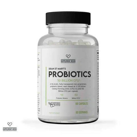 Supplement Needs Probiotics 50 BILLION CFU'S 60 caps