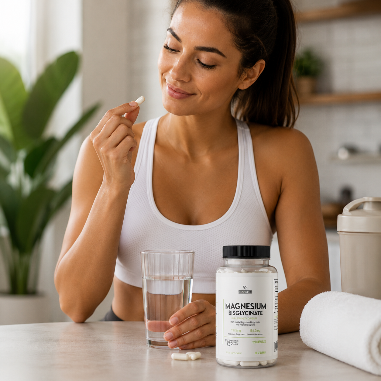 Supplement Needs Magnesium Bisglycinate 120 Caps