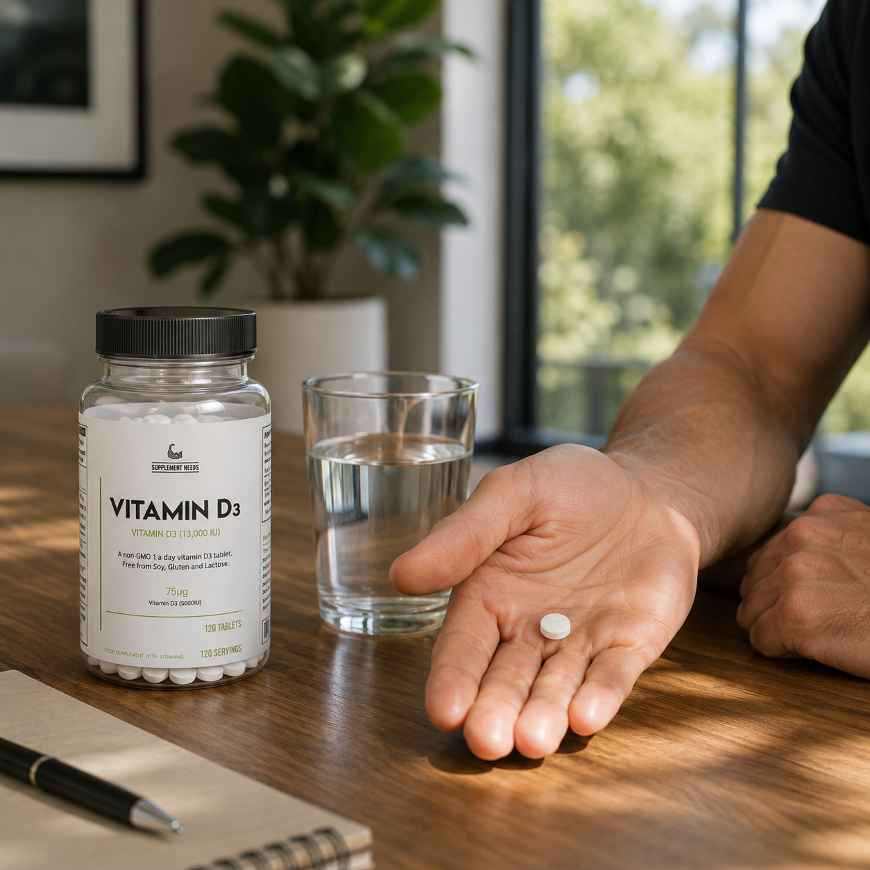 Supplement Needs Vitamin D3 - 120 Tabs