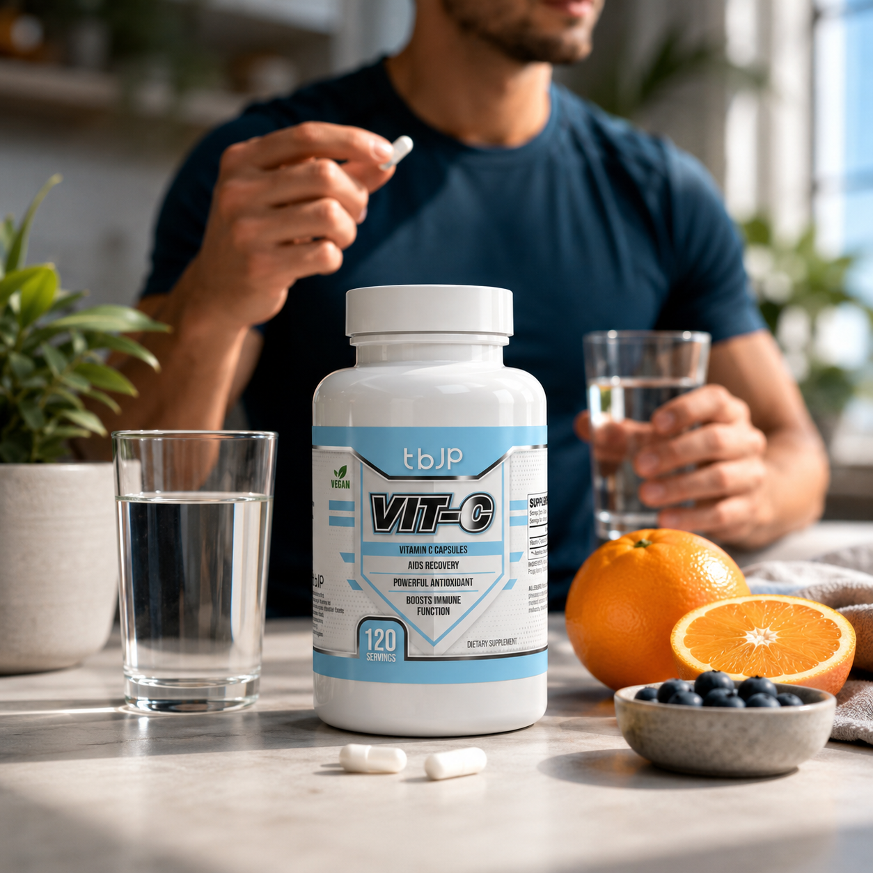 Trained By JP Vitamin C 120 caps