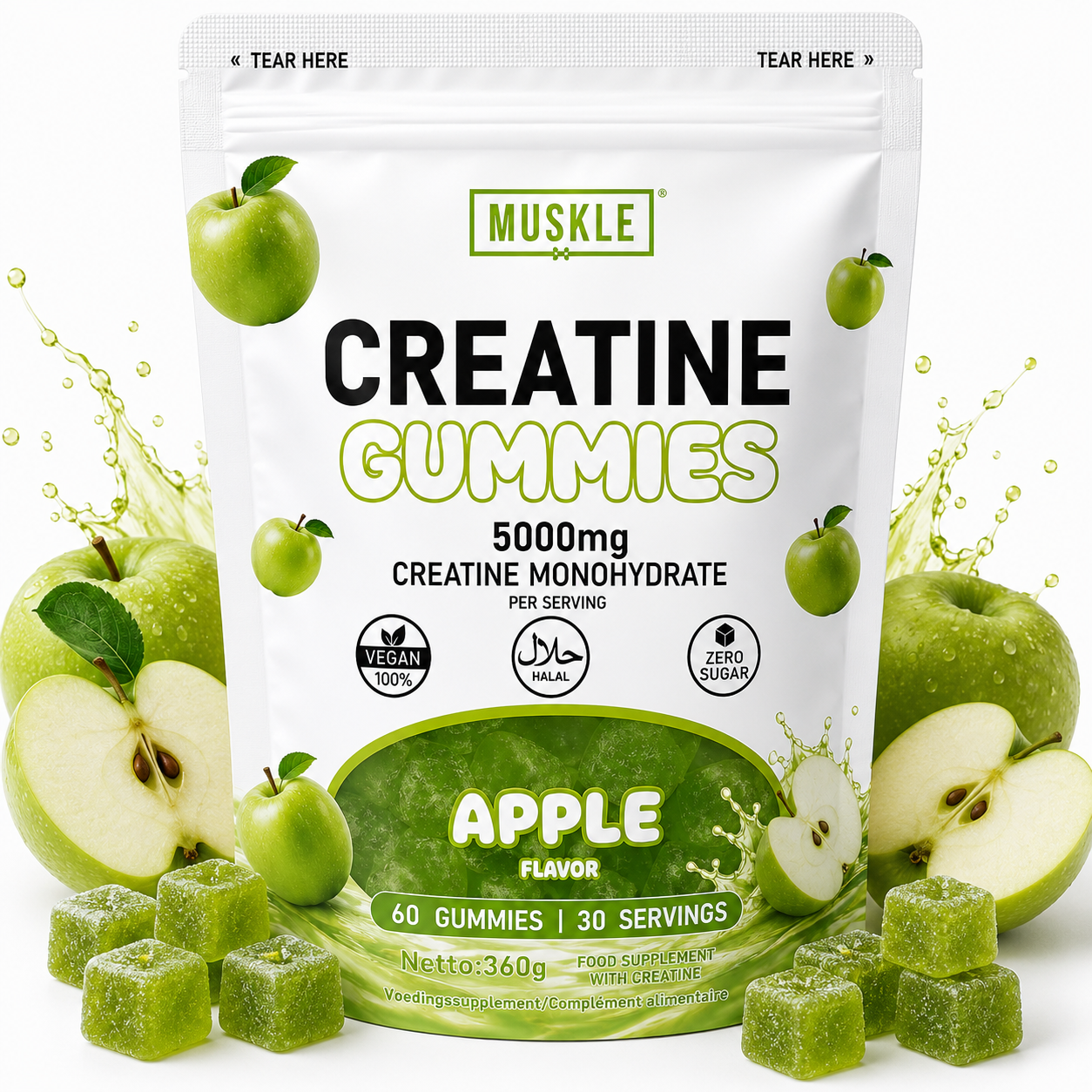 CREATINE MONOHYDRAAT GUMMIES