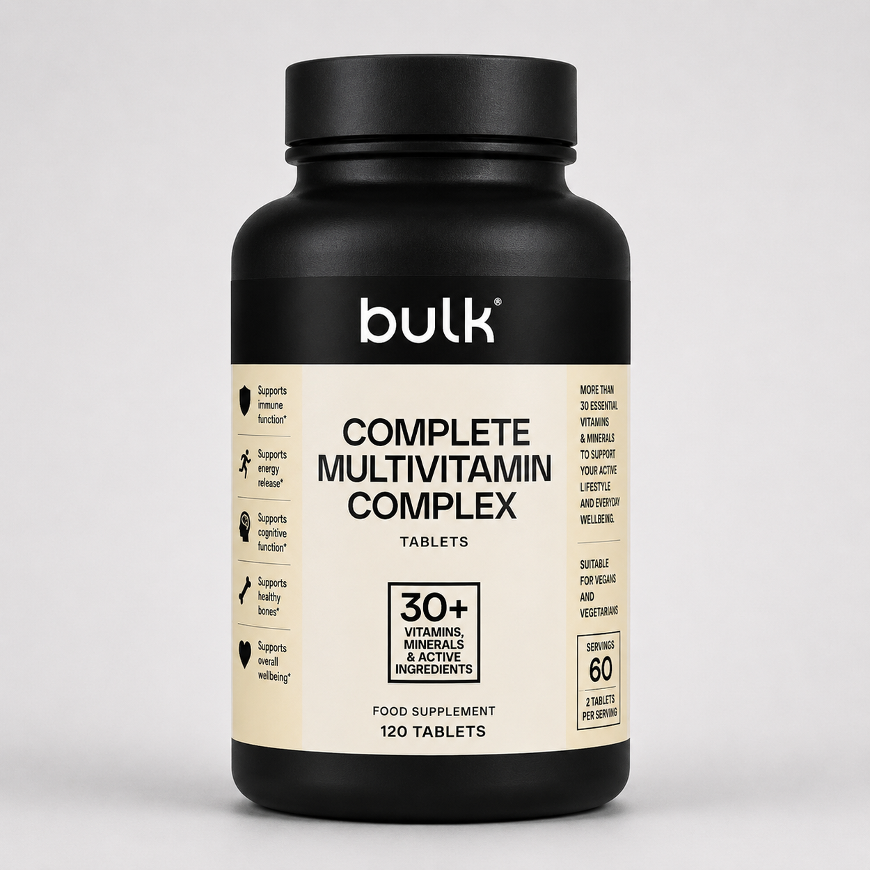 Bulk Complete Multivitamin Complex (90 Tabs)