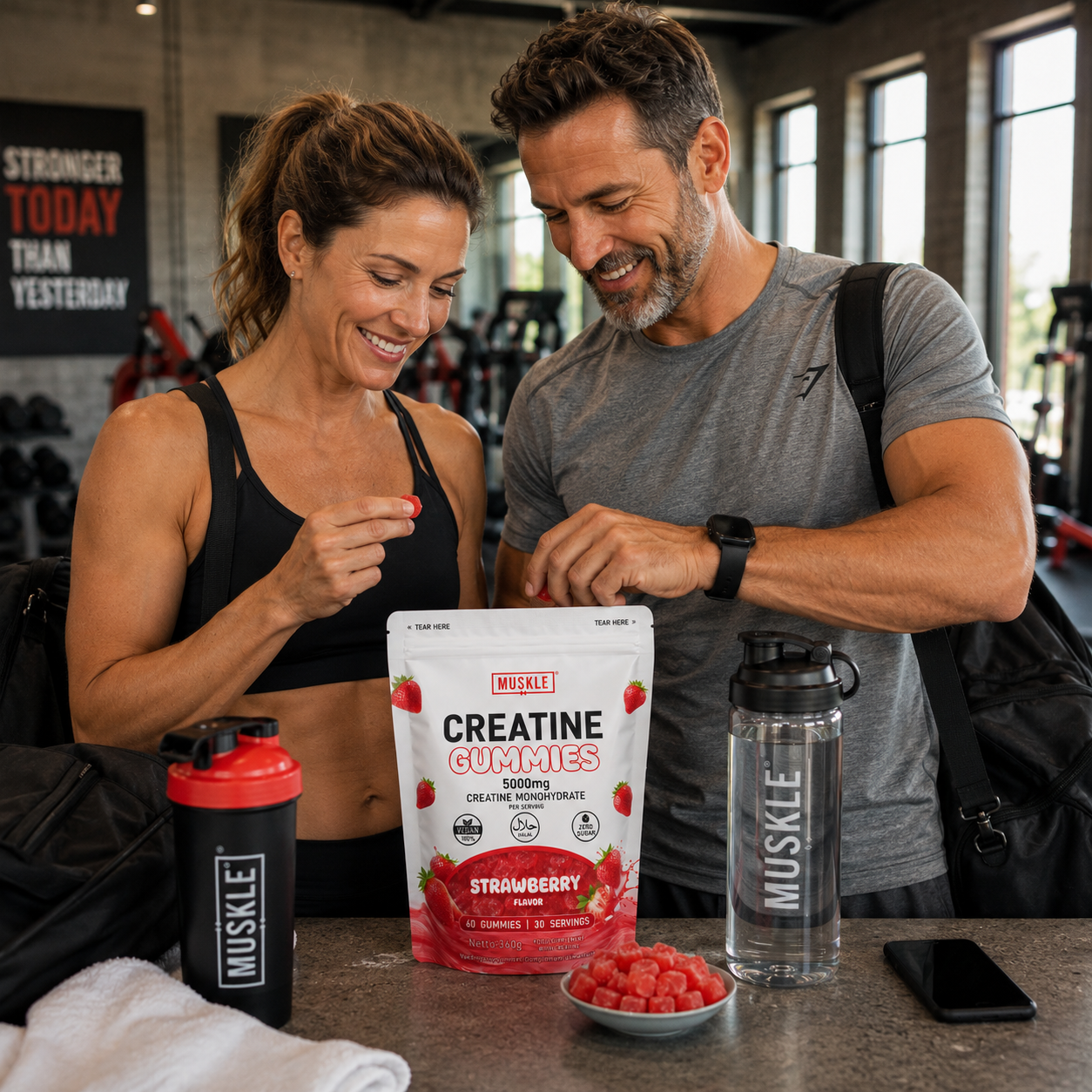 CREATINE MONOHYDRAAT GUMMIES