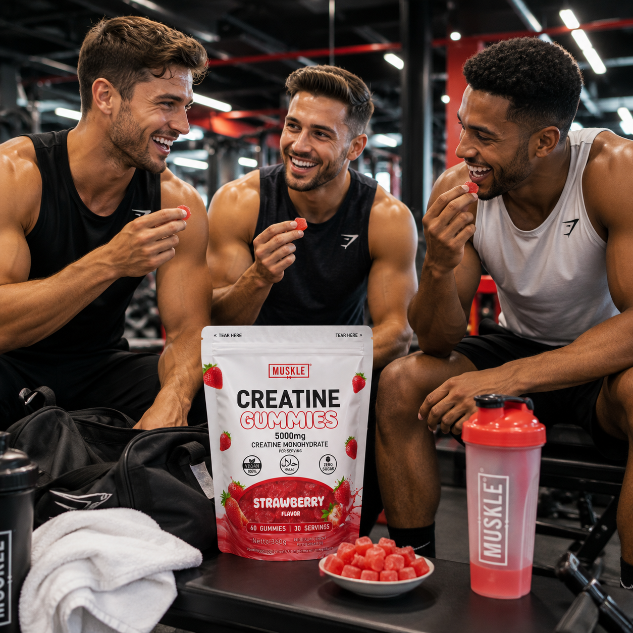 CREATINE MONOHYDRAAT GUMMIES