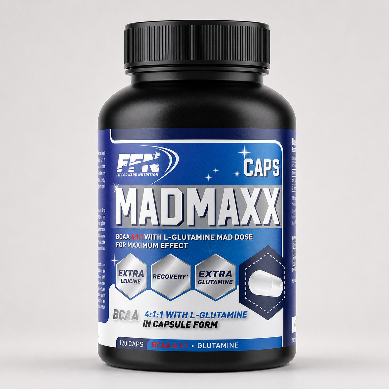 Fast Forward Nutrition MadMaxx BCAA 4:1:1 + Glutamine