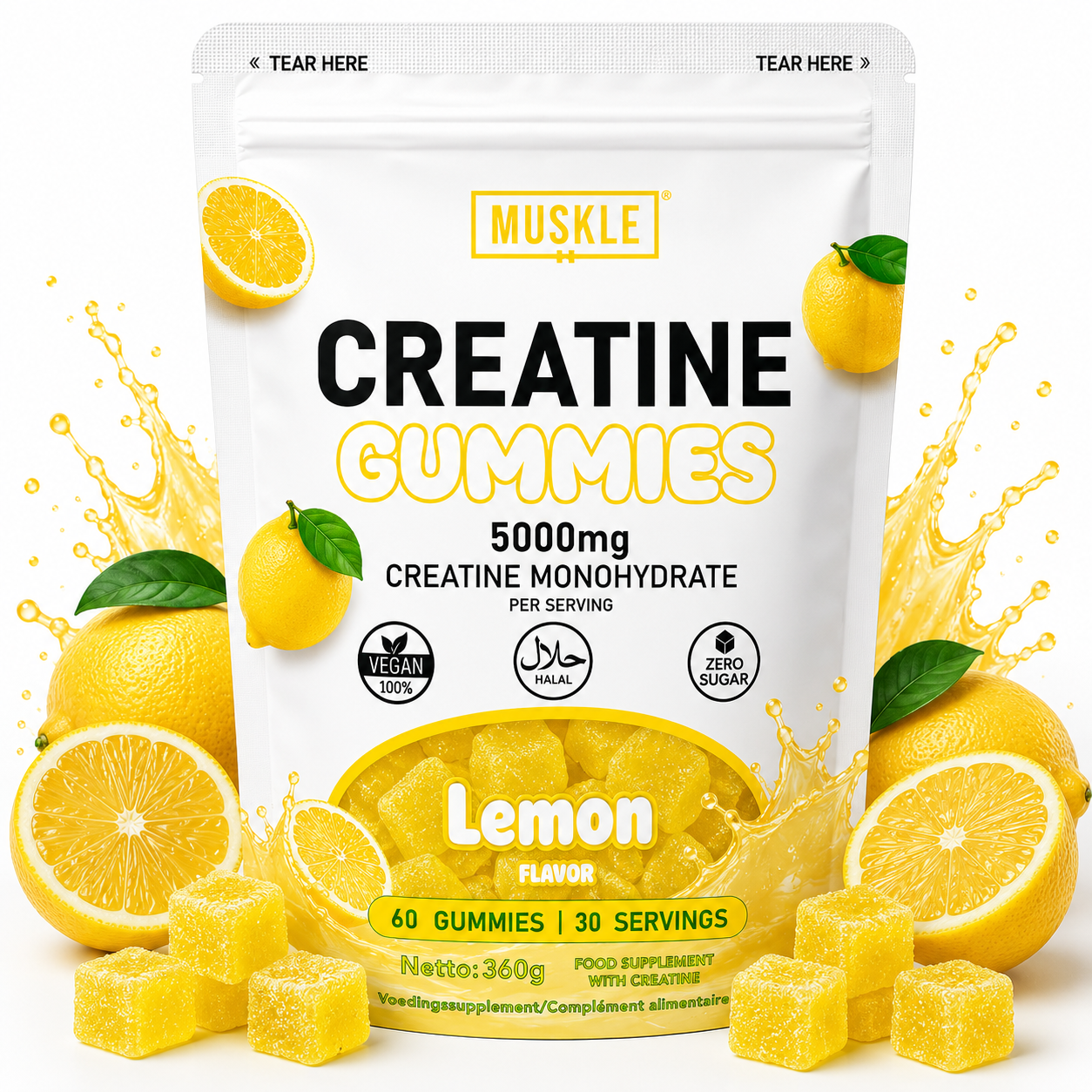 CREATINE MONOHYDRAAT GUMMIES
