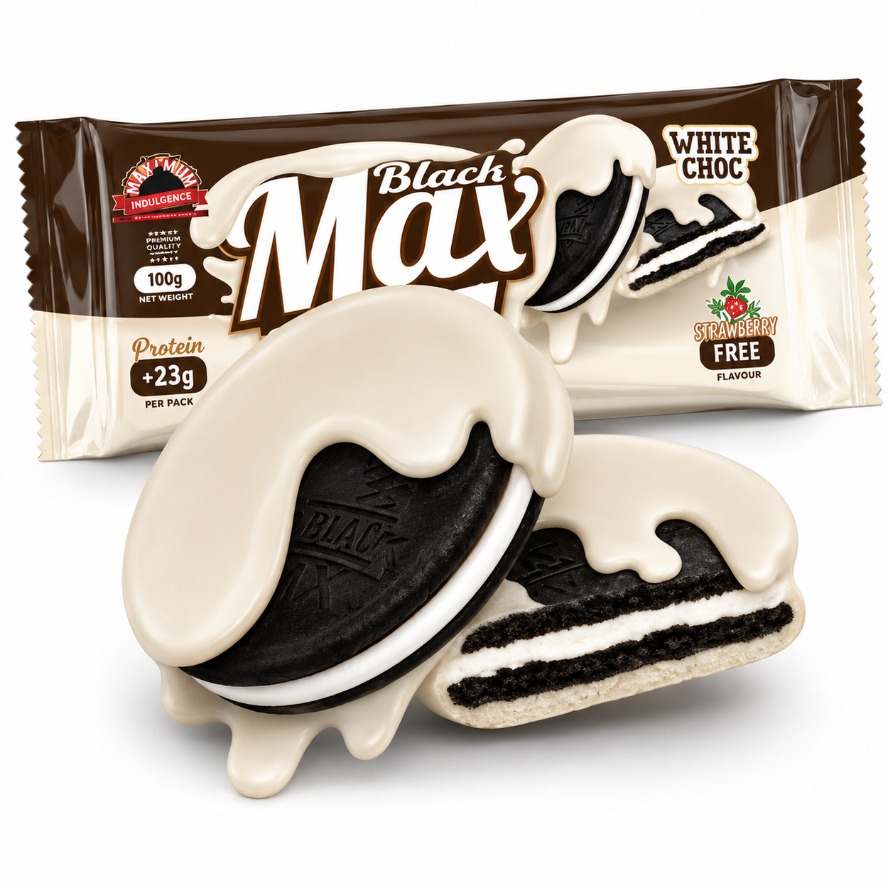 Max Protein Oreo Protein Cookies White Choc
