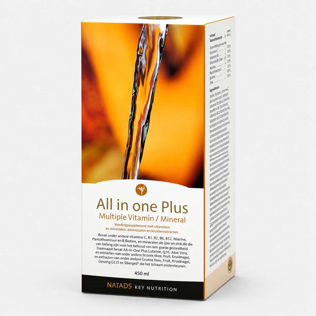 Nataos All In One Plus Multi Vitaminen 480 ML