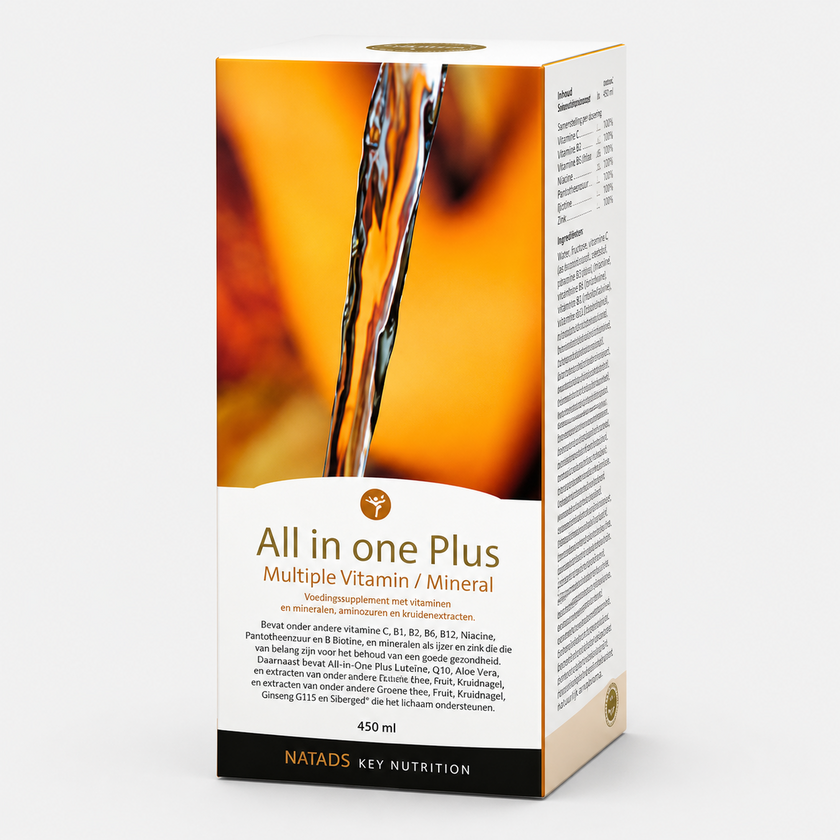 Nataos All In One Plus Multi Vitaminen 480 ML