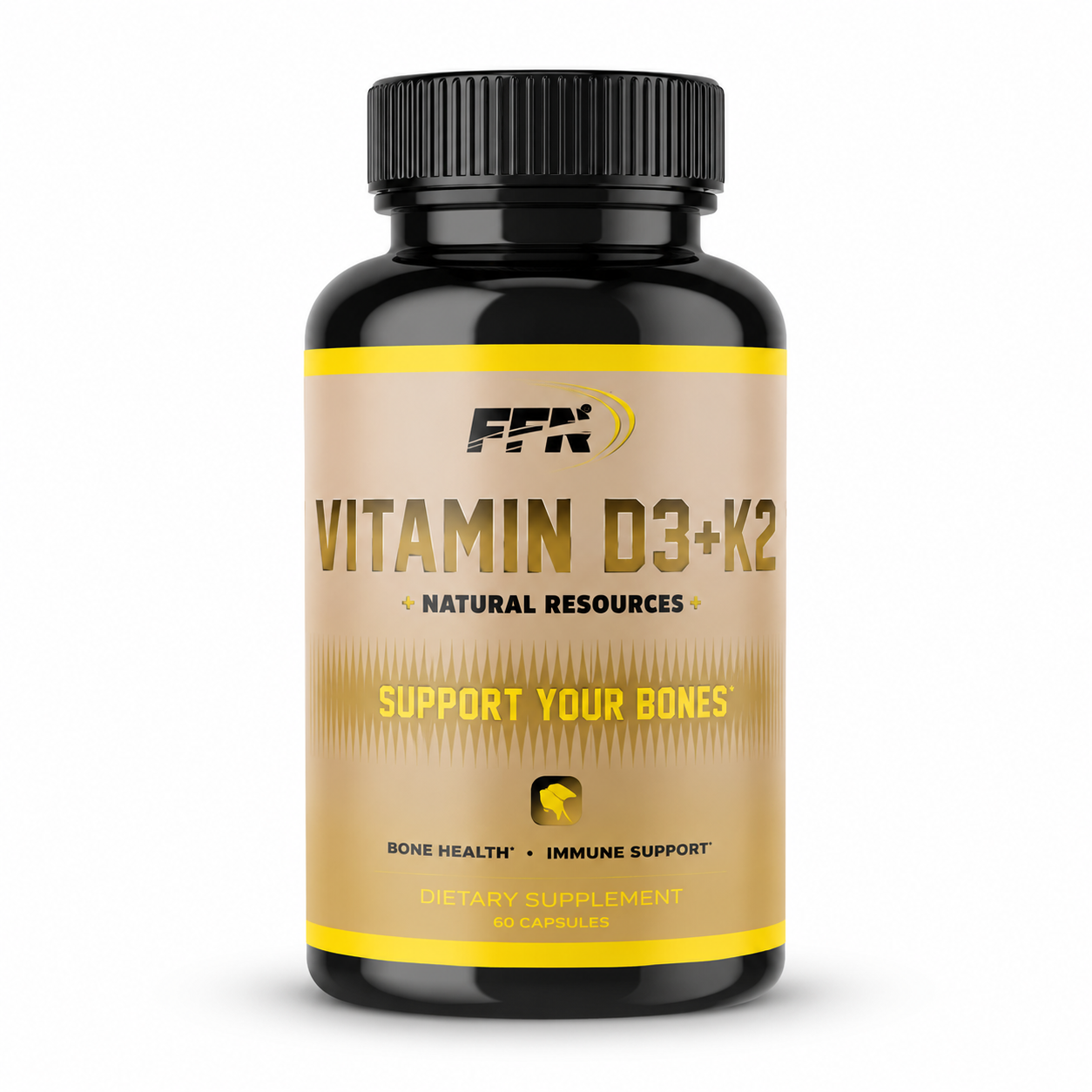 Fast Forward Nutrition Vit D3 + K2 120 caps