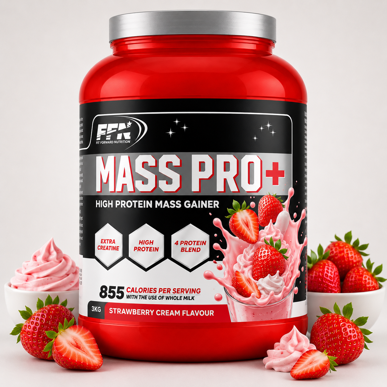 Fast Forward Nutrition Mass Pro+ Mass Gainer 3 kg
