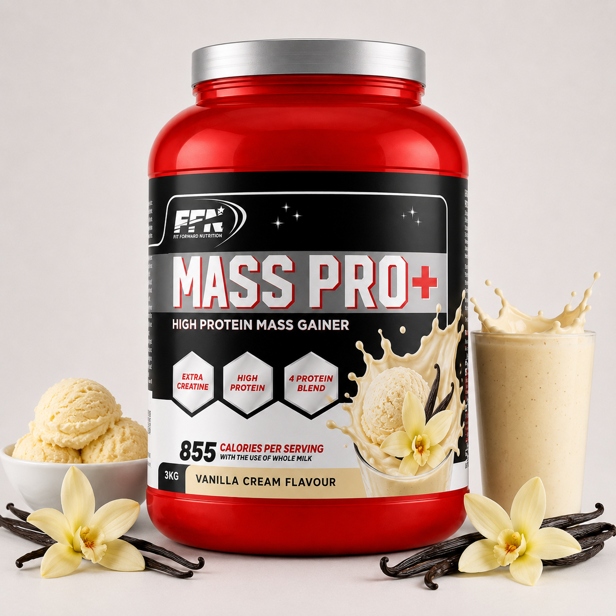 Fast Forward Nutrition Mass Pro+ Mass Gainer 3 kg