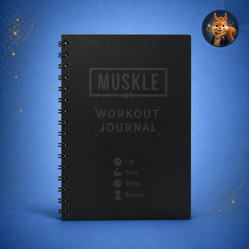 MUSKLE Fitness Workout Journal